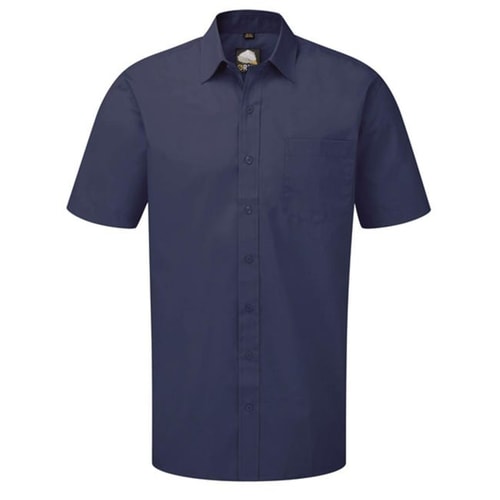 ORN Manchester Premium Short Sleeve Shirt Royal Blue